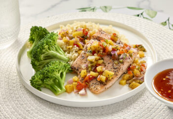 Mango Salsa Salmon
