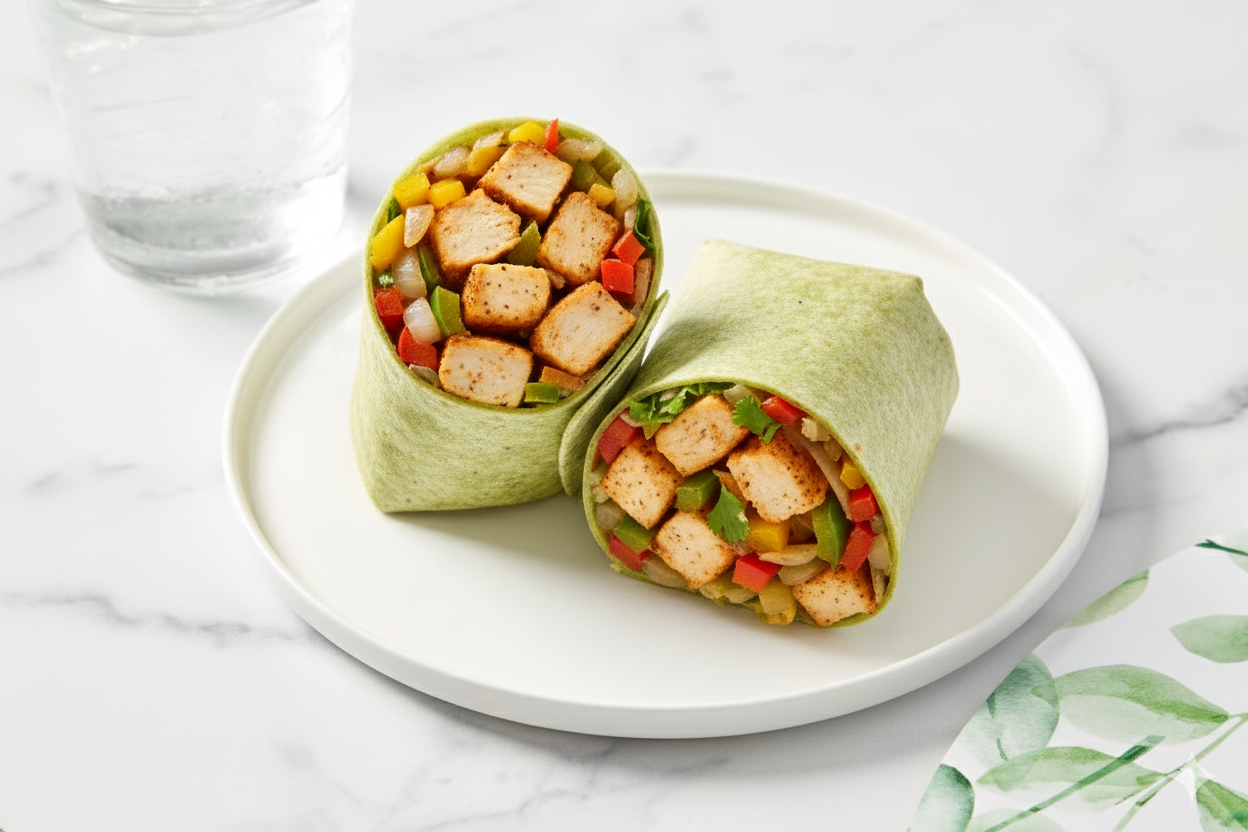 Buffalo Ranch Chicken Wrap