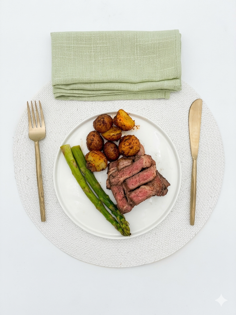 Churrasco Picanha and Gold Potatoes Churrasco Picanha and Gold Potatoes